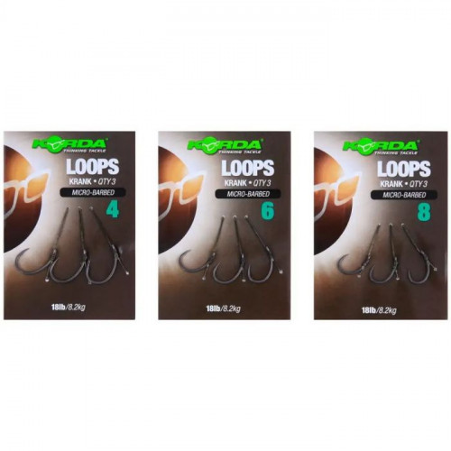 Korda Loop Rigs Size 4 Krank 18lb