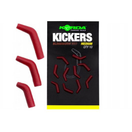 Korda Kickers Large Bloodworm Red