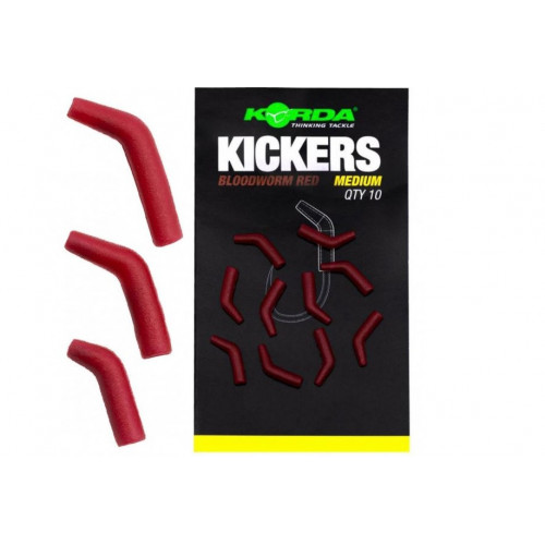 Korda Kickers Small Bloodworm Red