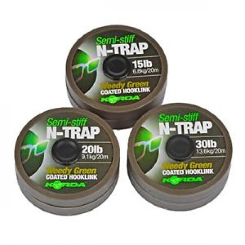 Korda N-Trap Semi Stiff Weedy Green