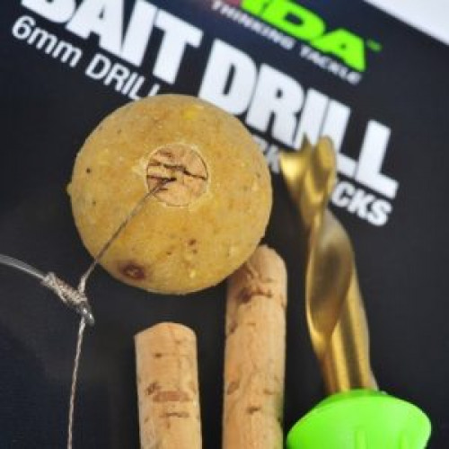 Korda Bait Drill és Cork Sticks