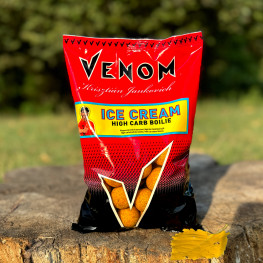 VENOM HIGH CARB BOILIE 30 MM ICE CREAM