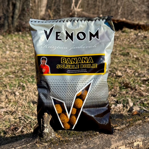 VENOM SOLUBLE BOILIE 24 MM BANANA