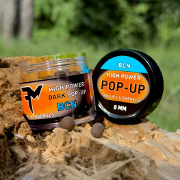 HIGH POWER DARK POP-UP BOILIES & BARRELS 8 MM BCN